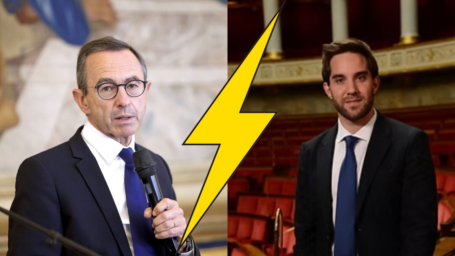 « Le débat budgétaire aura eu au moins un mérite : faire sortir le RN du bois » Retailleau Atatque le RN, Ménagé lui répond