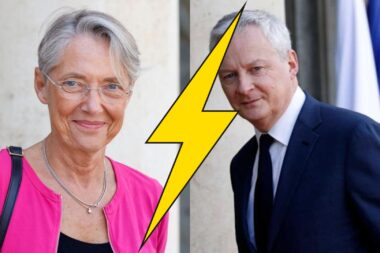 « Je n’ai pas de leçons à recevoir » : Elisabeth Borne réplique sèchement à Bruno Le Maire