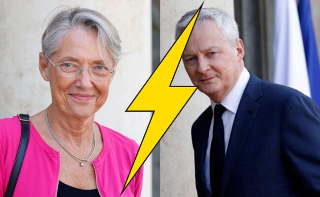 « Je n’ai pas de leçons à recevoir » : Elisabeth Borne réplique sèchement à Bruno Le Maire