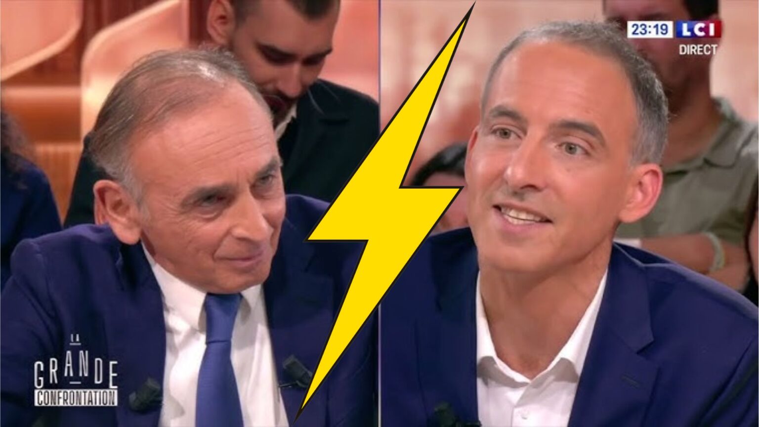 "Vous êtes un patriote ukrainien ou géorgien mais pas français..." lance Zemmour à Glucksmann