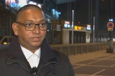 Salim Toorabally, agent de sécurité au Stade de France : le héros méconnu du 13 novembre 2015. (BFMTV)