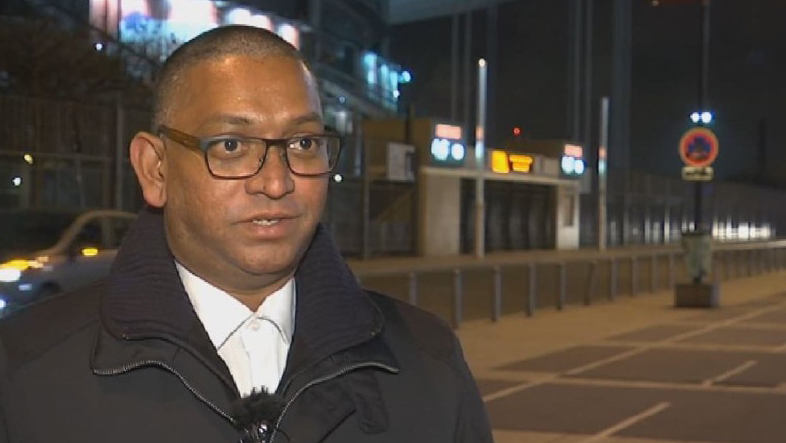 Salim Toorabally, agent de sécurité au Stade de France : le héros méconnu du 13 novembre 2015. (BFMTV)