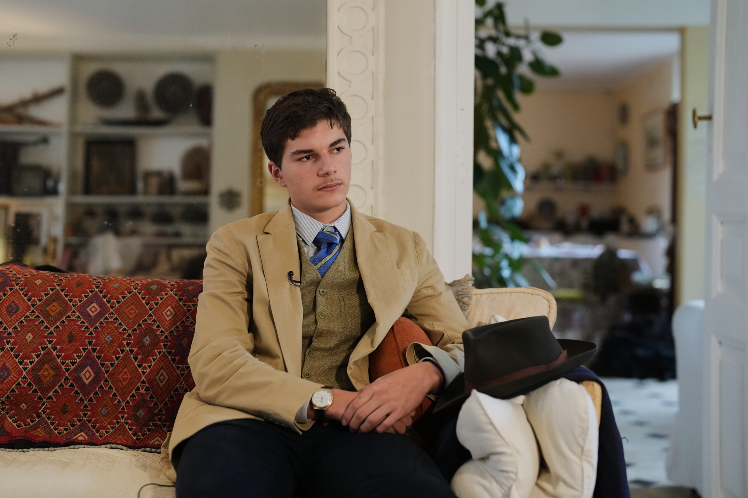 Pedro Elias Garzon Delvaux During An Interview With Associated Press, Saturday, Nov. 8, 2025, In Rambouillet, South Of Paris. (Ap Photo/Thibault Camus) Ap Photo/Thibault Camus