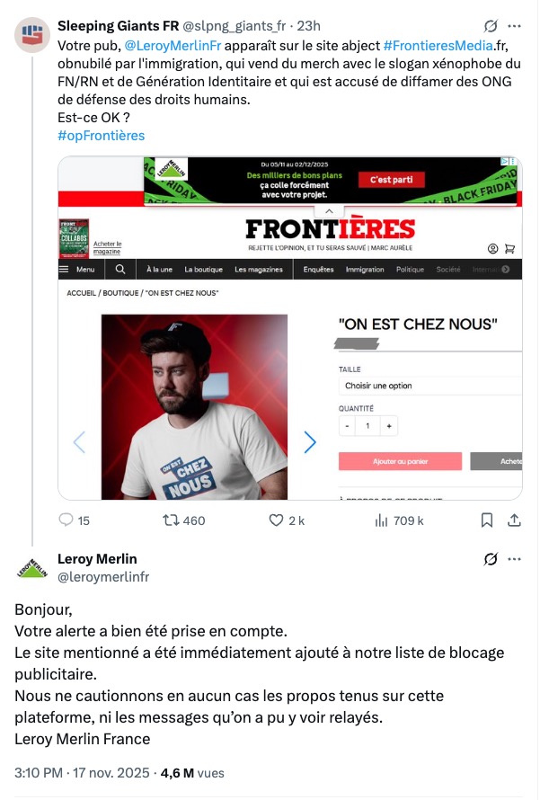 Une Campagne Ciblée Par Le Collectif Sleeping Giants