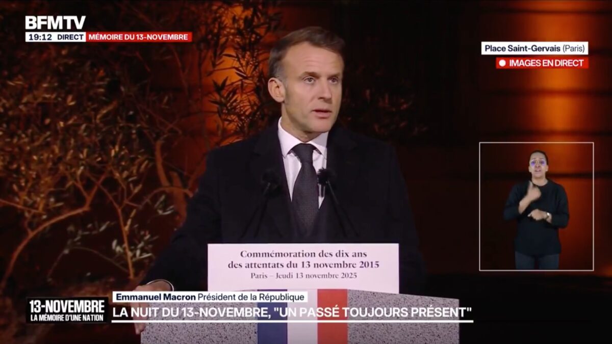 Attentats du 13 novembre : Emmanuel Macron rend hommage aux victimes. Les membres de la BRI entrés au Bataclan recevront la Légion d’honneur. (BFMTV)