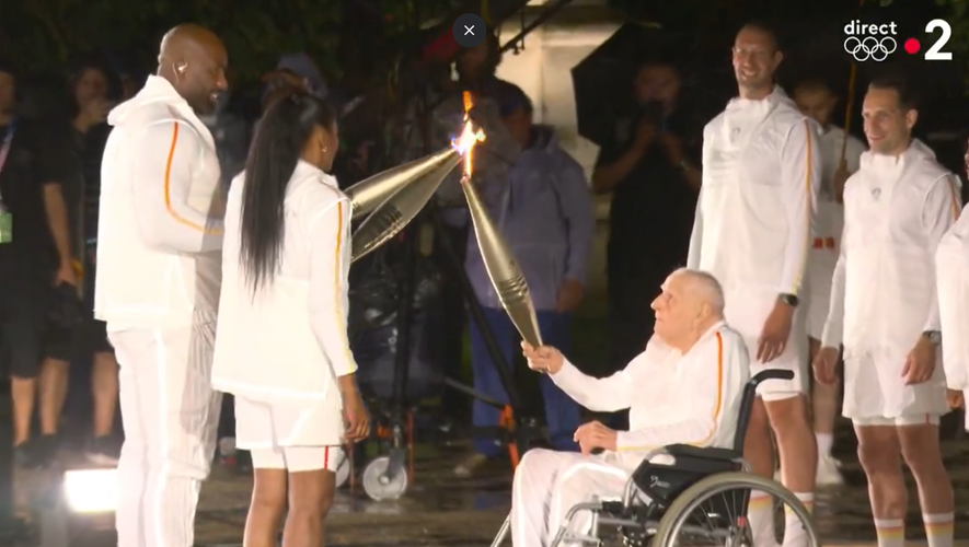 Décès de Charles Coste, avant-dernier porteur de la flamme olympique lors des JO de Paris 2024. (DR)
