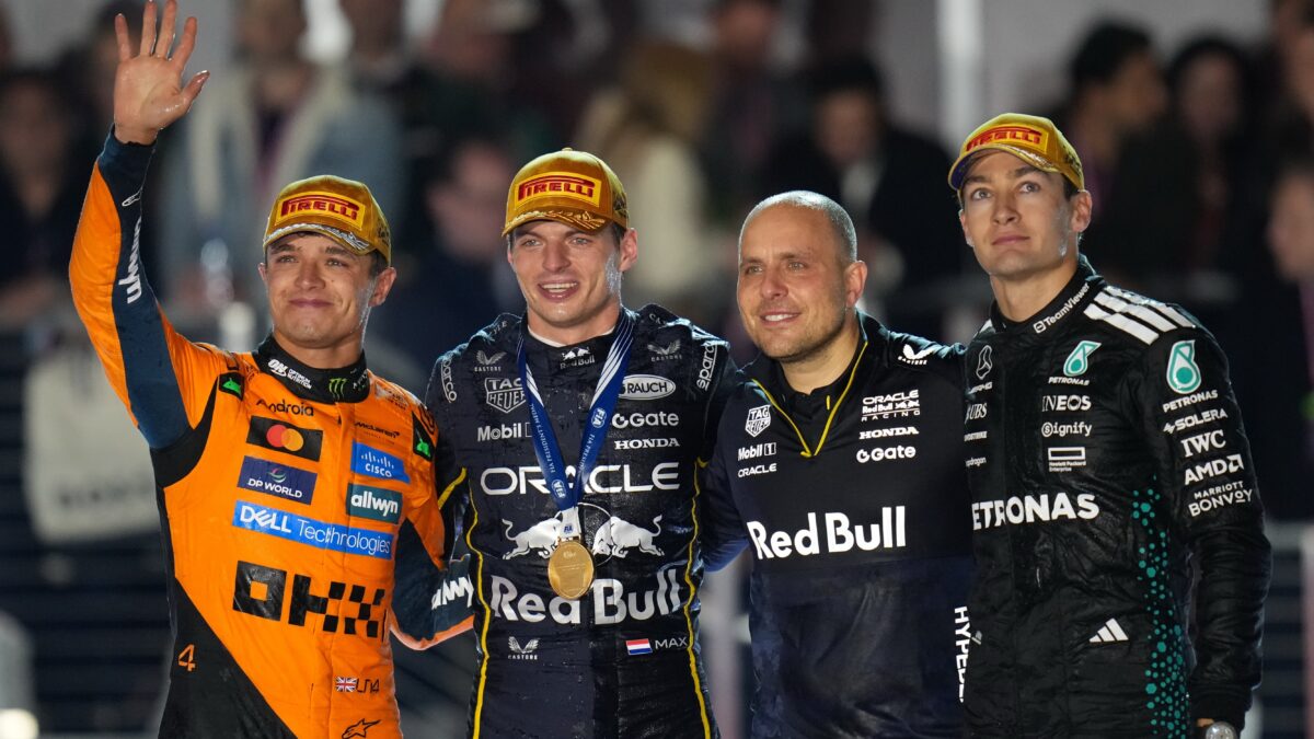 F1 – Grand Prix de Las Vegas : la double disqualification des McLaren relance totalement Verstappen dans la course au titre. (AP)