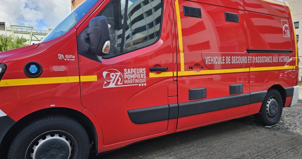 Cinq blessés, dont trois graves, dans une collision frontale en Martinique