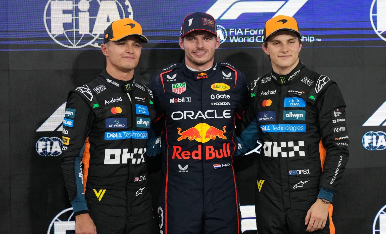 Formule 1 - Norris, Verstappen ou Piastri ? Les différents scénarios qui les donnent champion du monde, ce dimanche au GP d'Abu Dhabi. (AP)