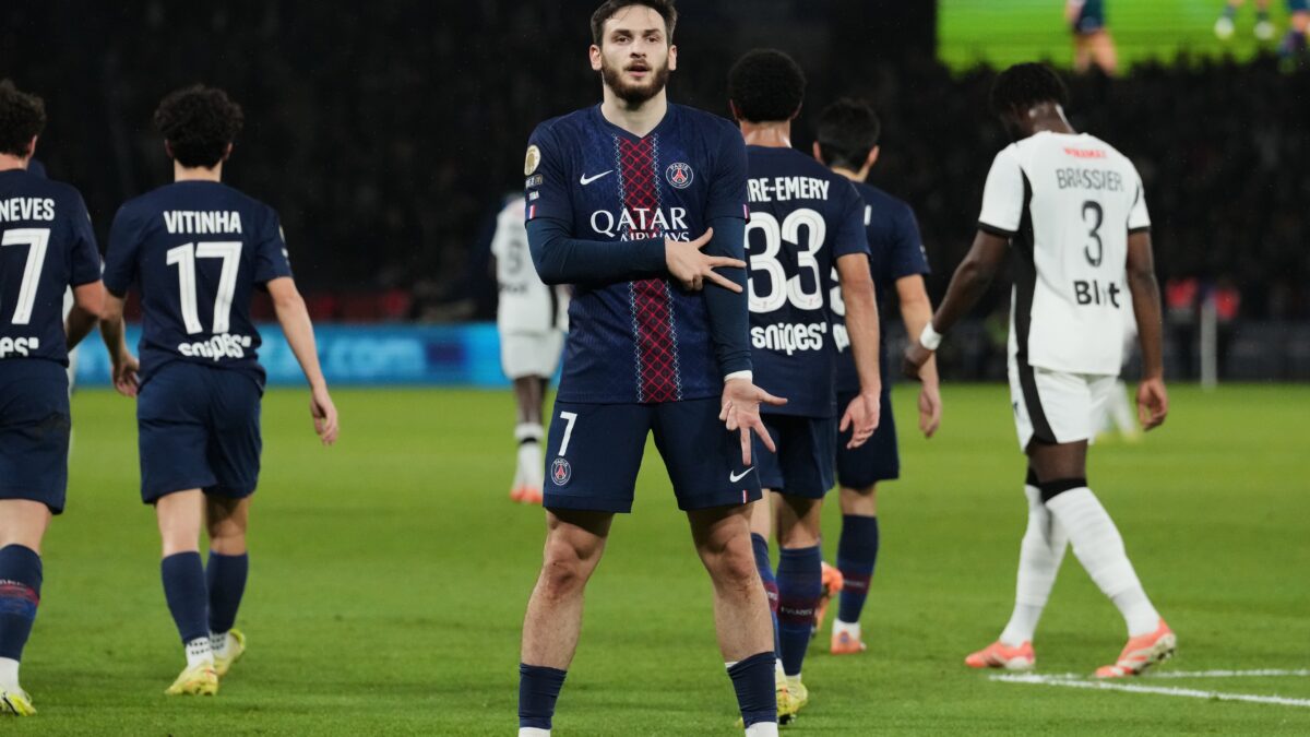 Ligue 1 - Le PSG surclasse Rennes 5-0 et reste au contact de Lens. (AP)