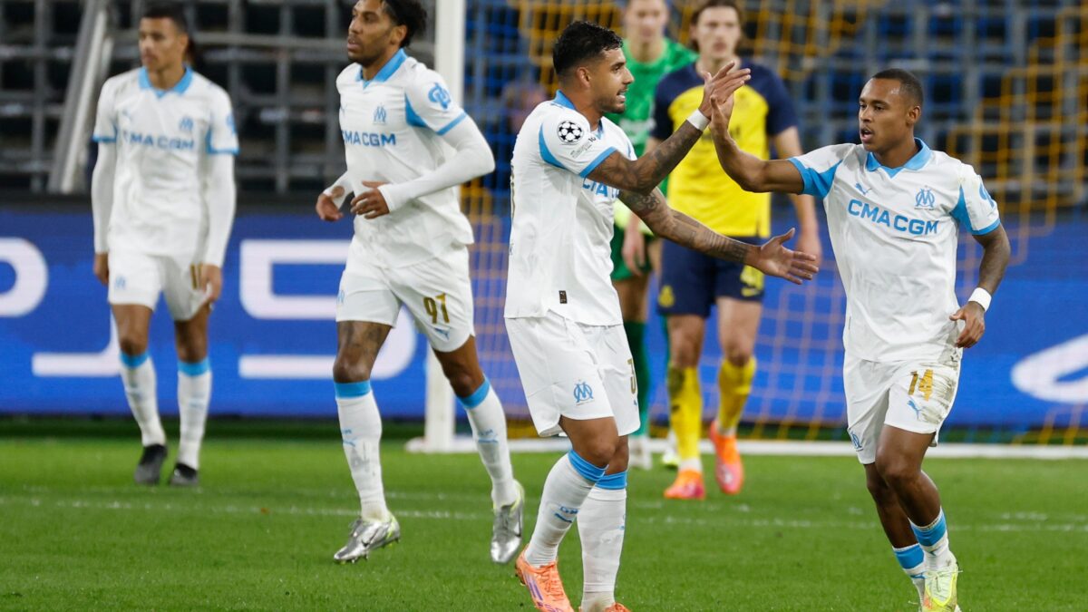 Marseille s’impose de justesse face à l’Union Saint-Gilloise et se relance en Ligue des champions. (AP)