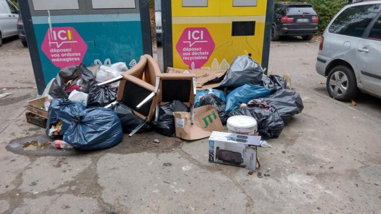 Lille: Müllabfuhr verlangsamt sich während der Feiertage