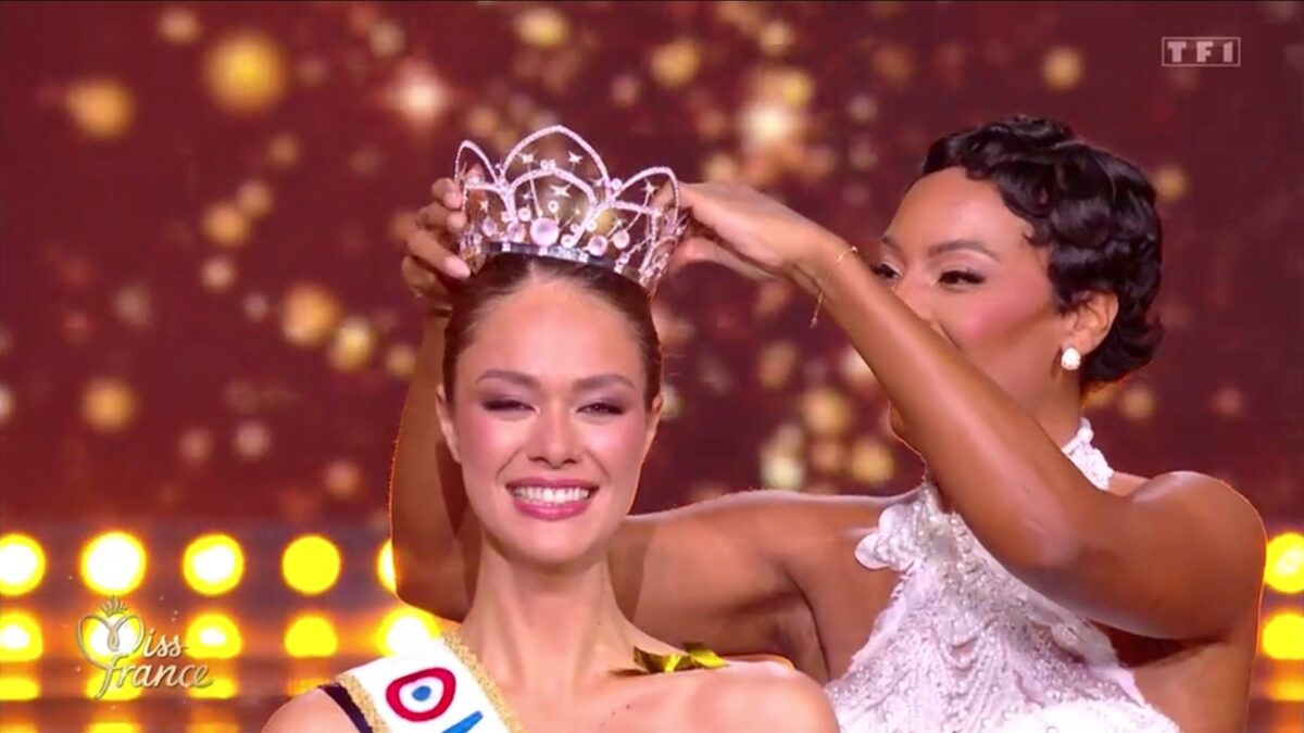 Hinaupoko Deveze, Miss Tahiti, est élue Miss France 2026. (TF1)