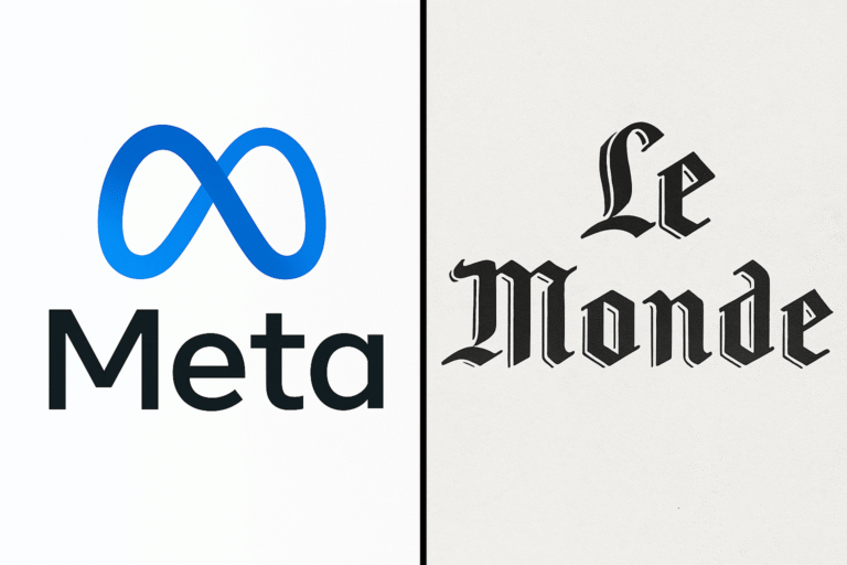 Meta et Le Monde signent un accord IA encadré et inédit