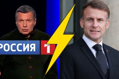 La TV russe accuse Macron de corruption et d’avoir trahi les Français