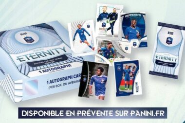 FOOT - Avis aux nostalgiques ! Panini dévoile la collection «Eternity Bleus» réunissant anciennes et nouvelles générations