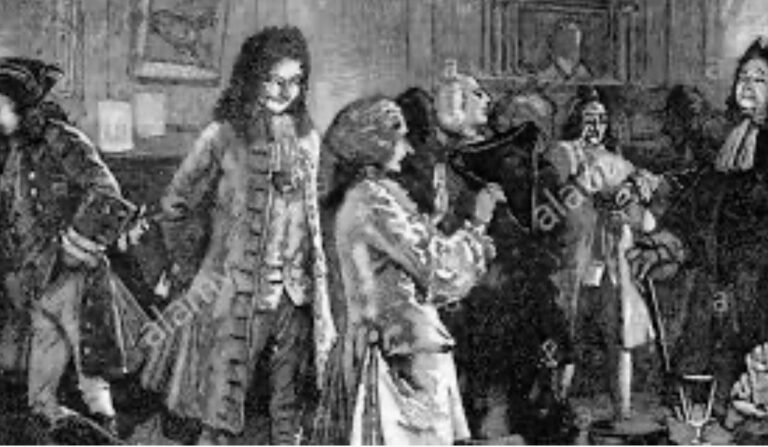 Es war der 29. Dezember: Der König von England versucht, Cafés aufgrund falscher Informationen zu verbieten.