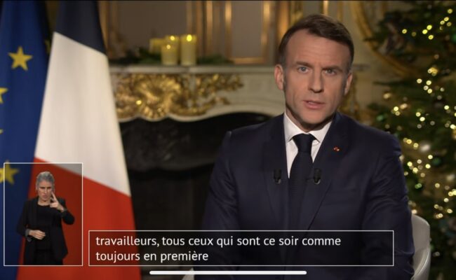 Vœux 2026 : Emmanuel Macron appelle à l’unité, à la force et à l’espérance