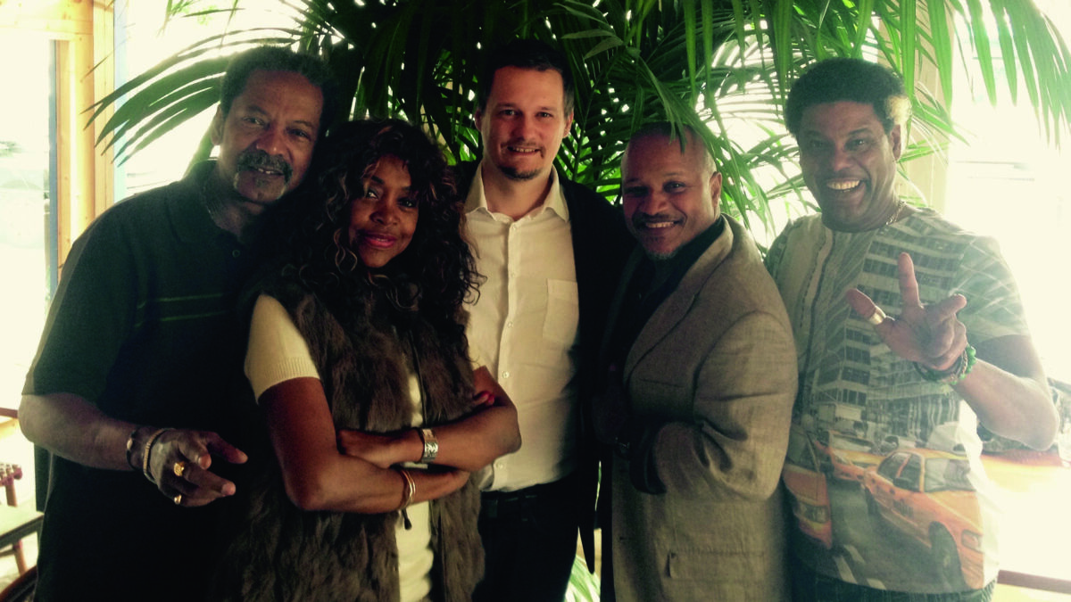 José Sébéloué, Clémence Bringtown, Jérôme Goulon, Guy Bévert et Julien Tarquin. (DR)