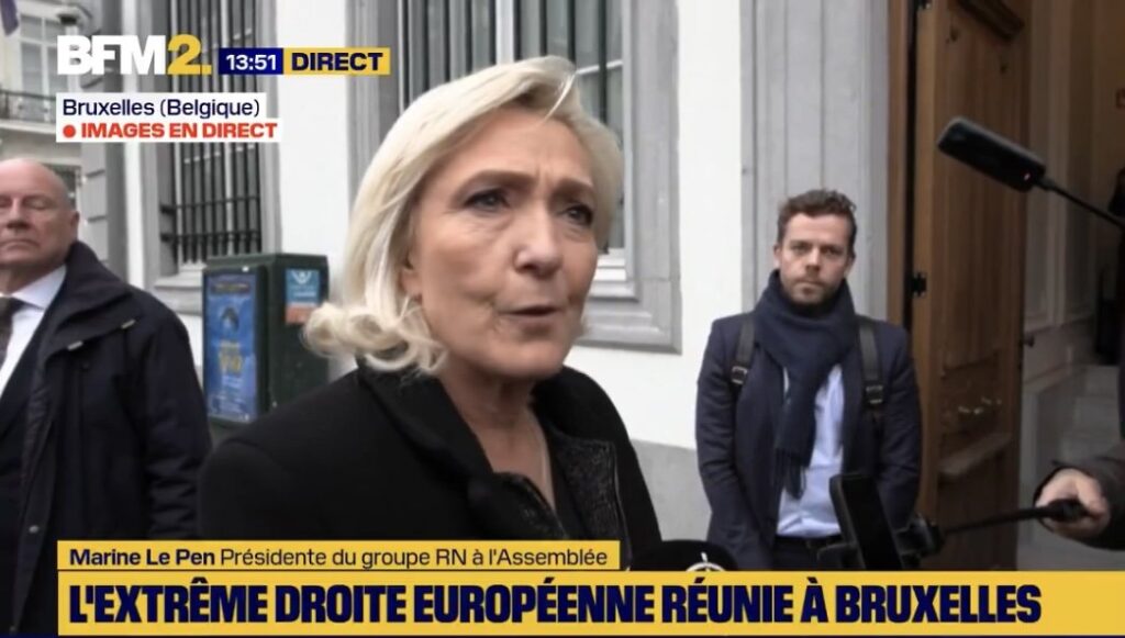 Ukraine : quand la macronie traite Marine Le Pen de « trahison » pour avoir réclamé la paix