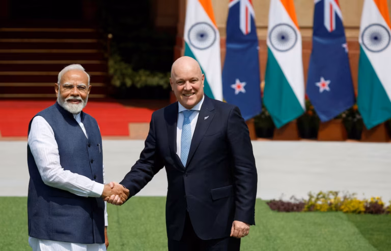 La Nouvelle-Zélande conclut un accord de libre-échange avec l’Inde pour doubler leurs échanges