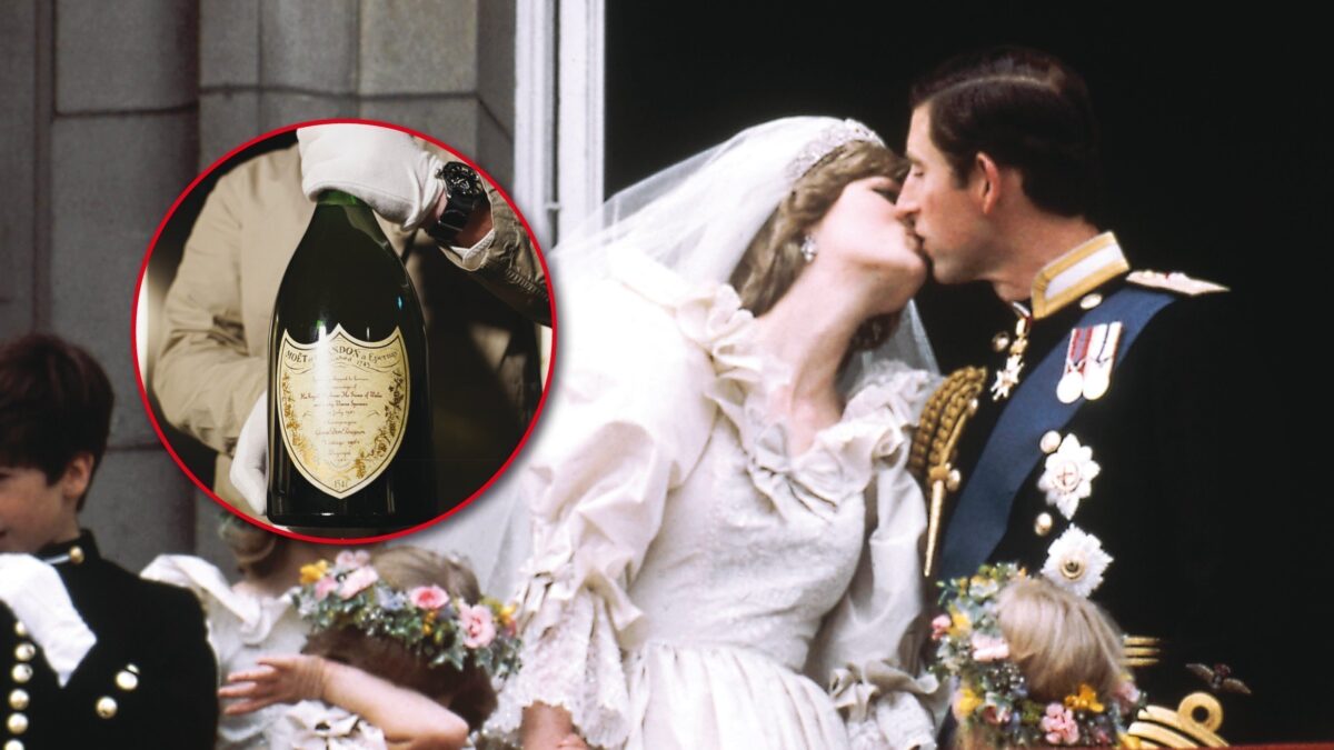Vente aux enchères - La bouteille de champagne du mariage de Lady Diana et du prince Charles ne trouve pas preneur. (AP, DR)