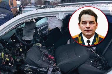 Un général russe tué à Moscou dans une attaque à la voiture piégée. (AP, Entrevue)