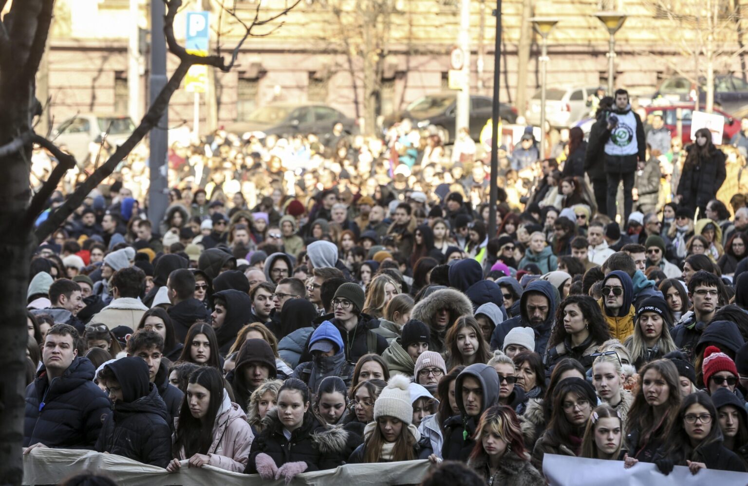 Serbie : les étudiants protestataires réclament des élections anticipées pour faire tomber le pouvoir de Vucic