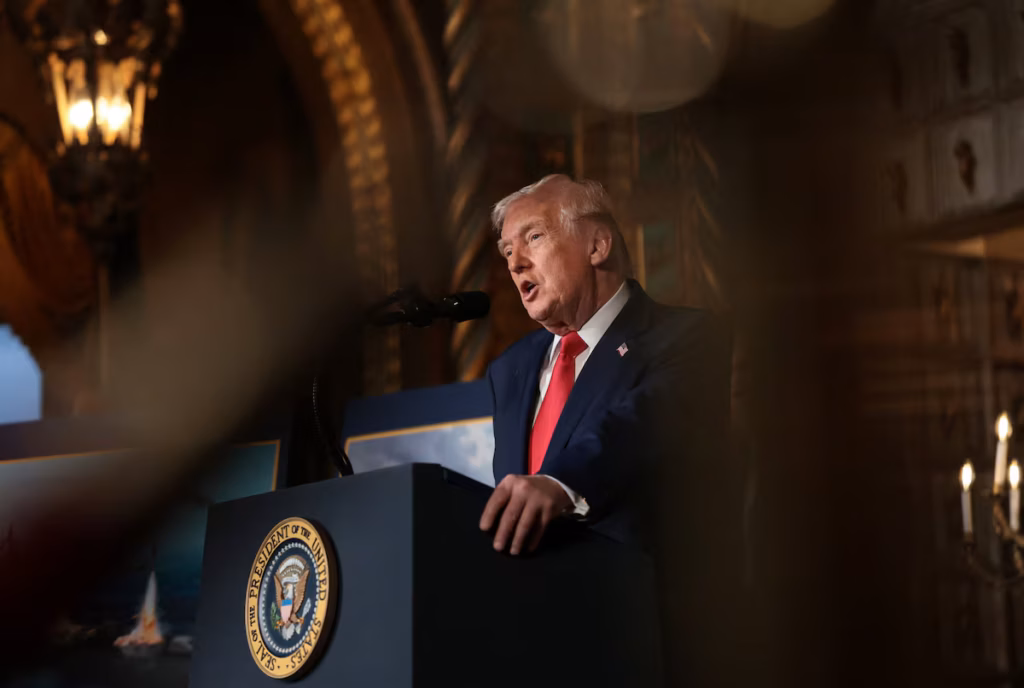 Trump dit avoir convié le Kazakhstan et l’Ouzbékistan au sommet du G20 prévu l’an prochain à Miami (AP)