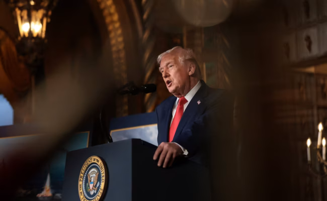 Trump dit avoir convié le Kazakhstan et l’Ouzbékistan au sommet du G20 prévu l’an prochain à Miami (AP)