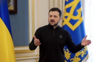Zelensky discute avec Trump d’une possible présence de troupes américaines en Ukraine
