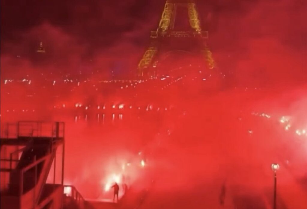 Paris : 40 interpellations après un feu d’artifice sauvage au Trocadéro. (DR)