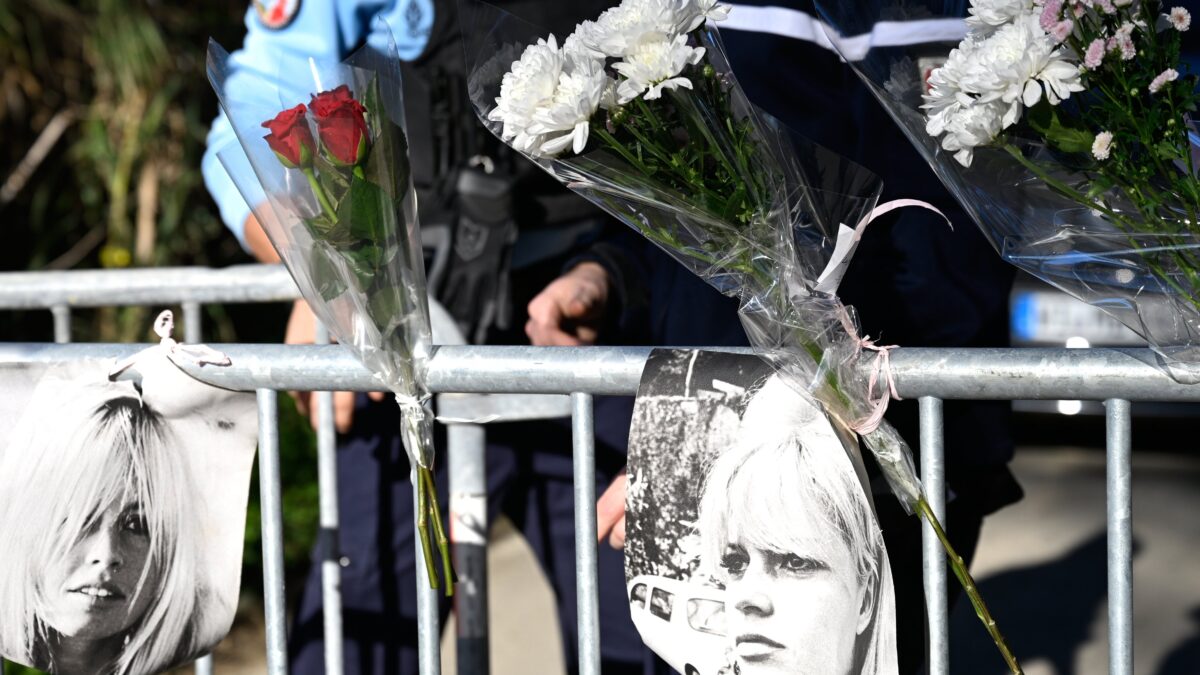 Brigitte Bardot sera enterrée au cimetière marin de Saint-Tropez. (AP)