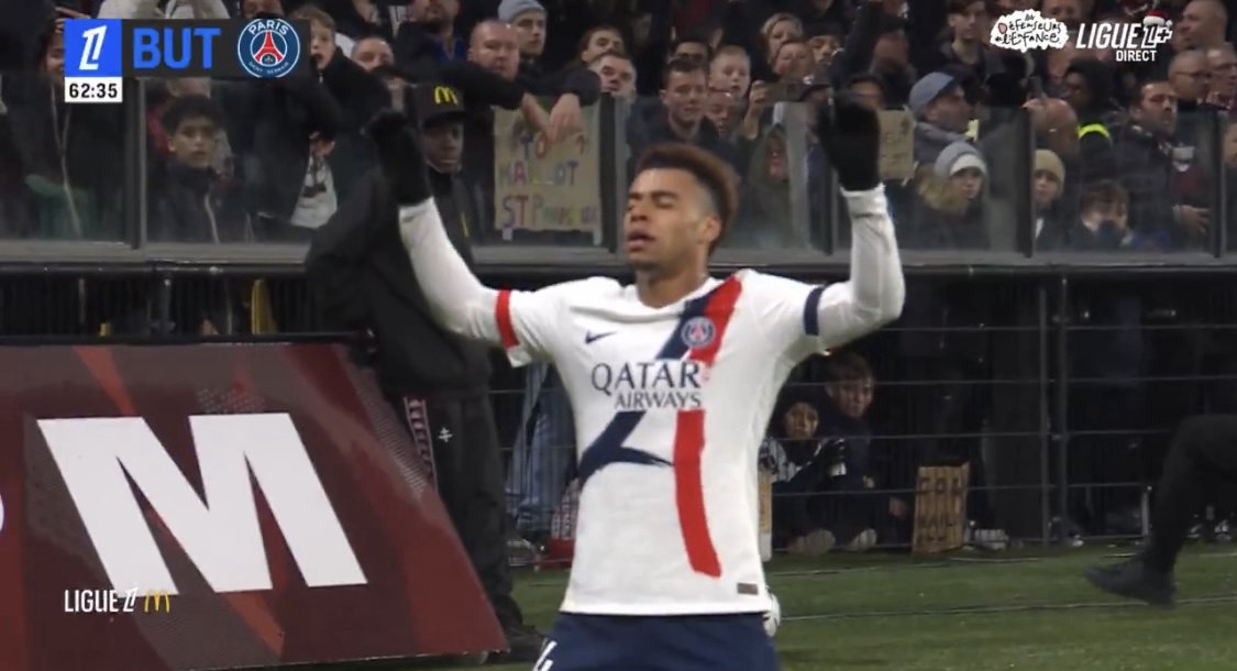 Ligue 1 – Le PSG s’impose à Metz et reprend provisoirement les commandes de la Ligue 1. (Ligue 1+)