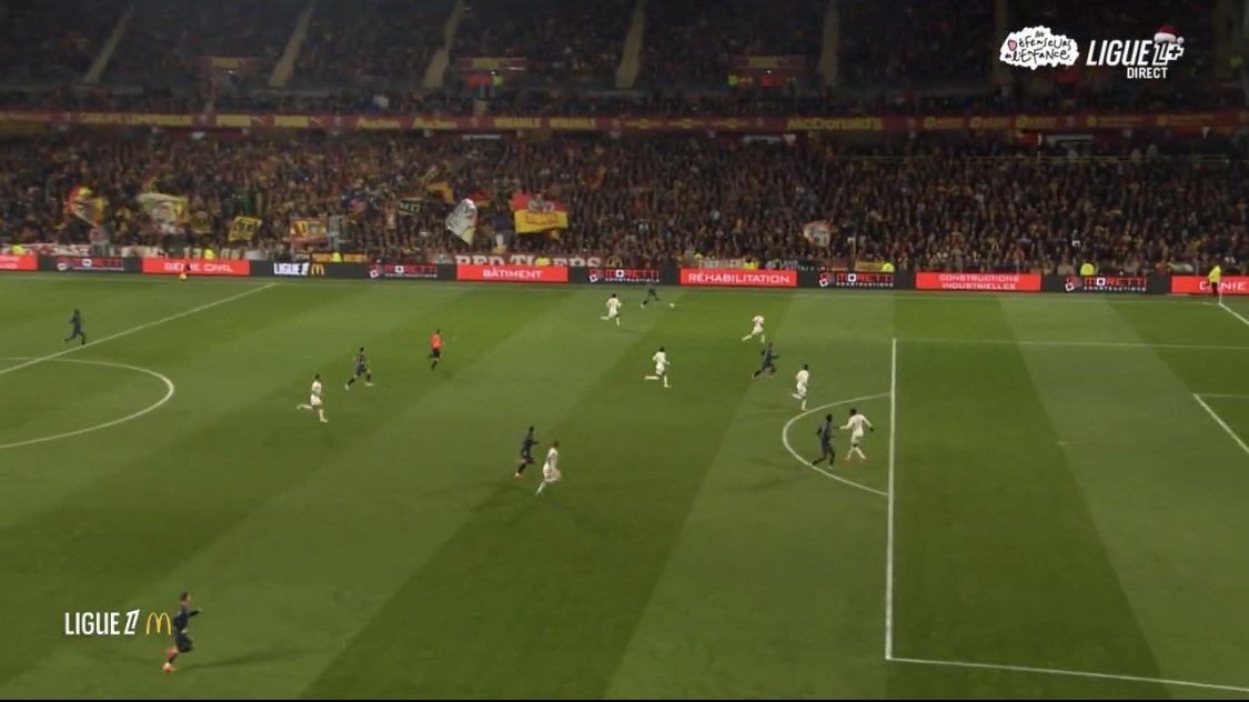 Ligue 1 – Lens s’impose face à Nice et termine l’année en tête du championnat. (Ligue 1+)