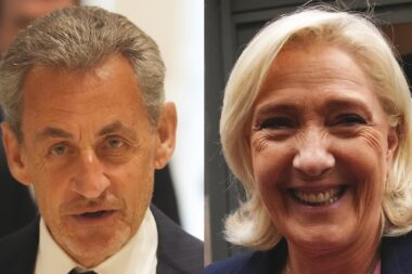 Nicolas Sarkozy refuse l’idée d’un front républicain contre le RN et mise sur un «rassemblement large» de la droite. (AP,DR)