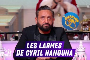 VIDÉO - Cyril Hanouna ému aux larmes par Raymond pour la dernière émission de l'année