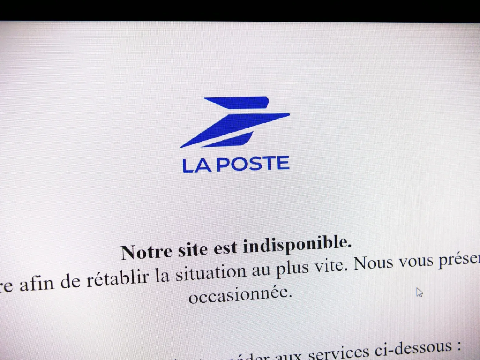Services bancaires et postaux perturbés à l’approche de Noël en raison d’une panne technique
