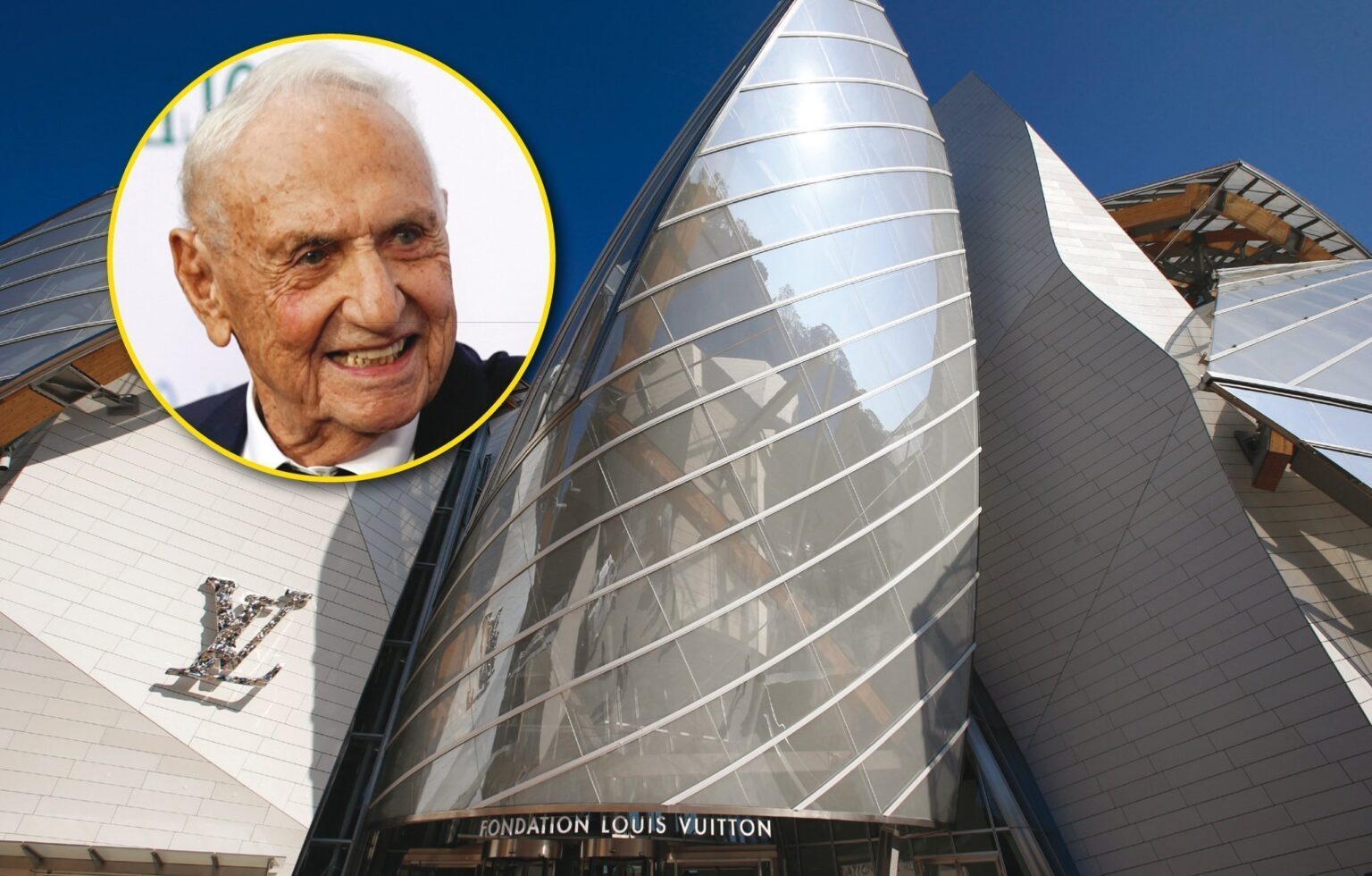 Mort de Frank Gehry, architecte de la fondation Louis-Vuitton. (AP, DR)