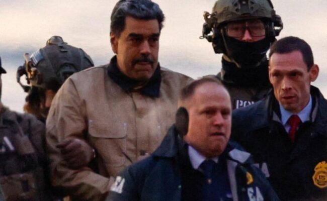 Nicolas Maduro a comparu devant un tribunal fédéral à New York: "Je suis un prisonnier de guerre."