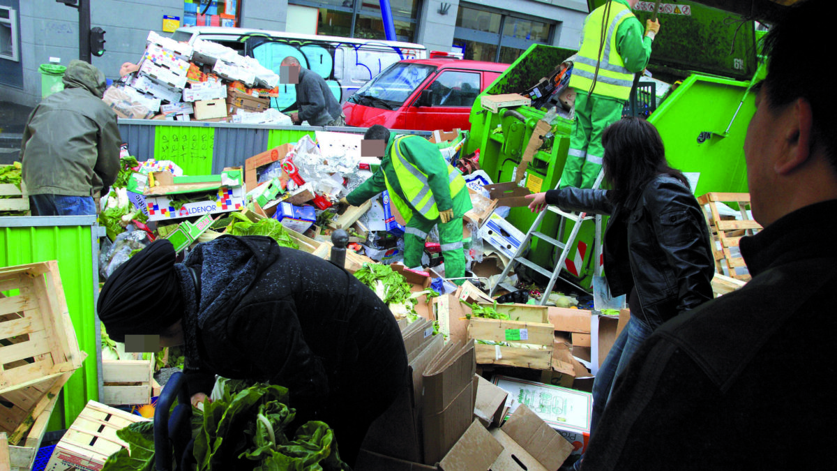 Bonne nouvelle ! Les employés des commerces alimentaires pourront récupérer la nourriture destinée à être jetée. (DR)