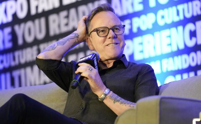 Kiefer Sutherland interpellé à Los Angeles après avoir agressé un chauffeur VTC. (AP)