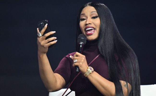 Nicki Minaj lâchée par ses fans historiques après son soutien à Donald Trump. (AP)