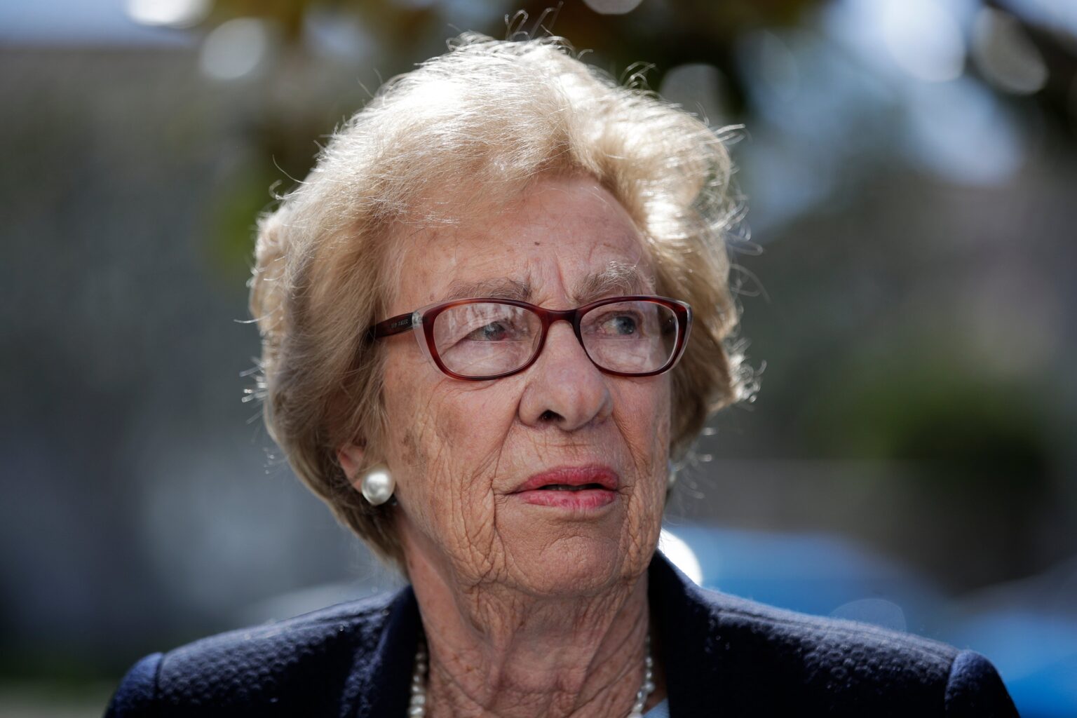 Eva Schloss, survivante de l’Holocauste et belle-sœur d’Anne Frank, est décédée à 96 ans. (AP)