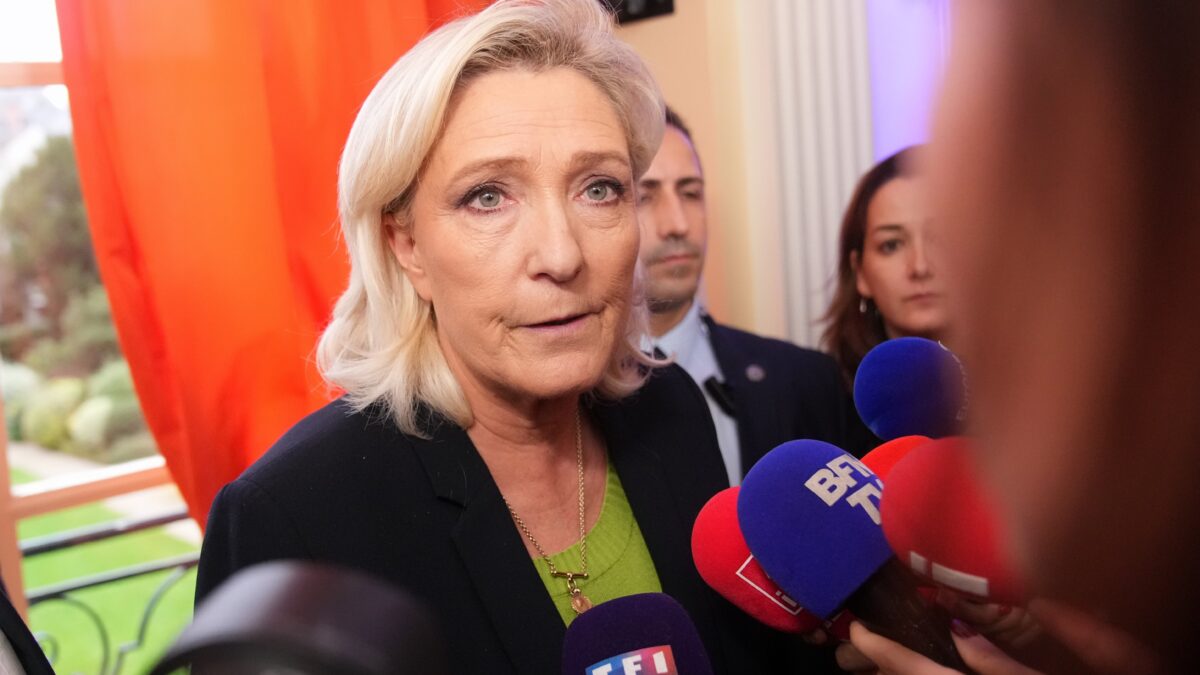 Ouverture ce mardi du procès en appel de Marine Le Pen. Principal enjeu: son avenir pour l'élection présidentielle de 2027. (AP)