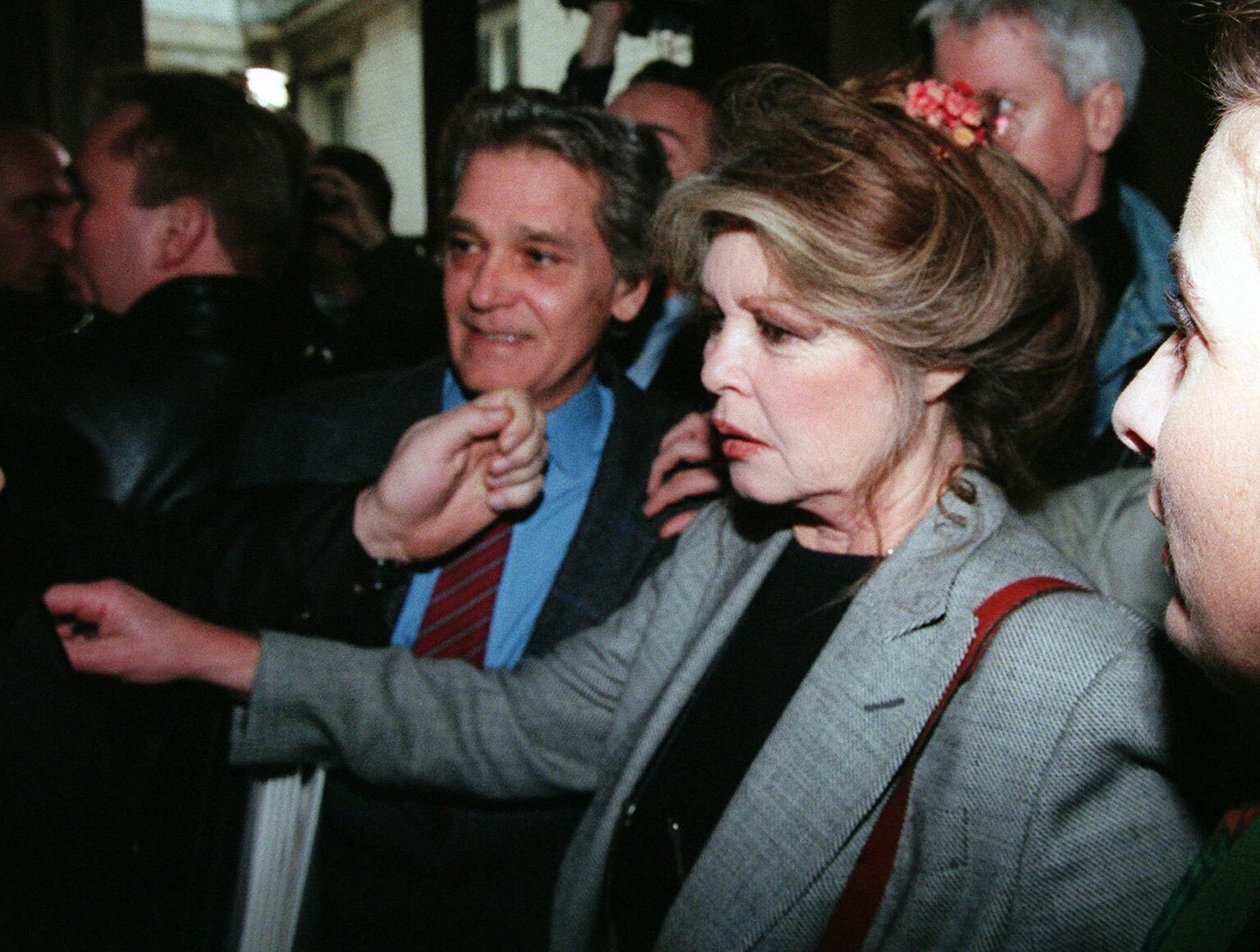 Le mari de Brigitte bardot, Bernard d’Ormale, hospitalisé après un malaise à Saint‑Tropez. (AP)