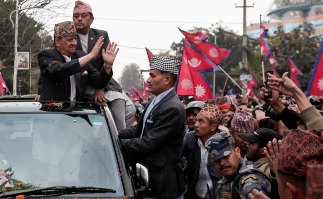 Au Népal, des royalistes réclament le rétablissement de la monarchie avant les élections de mars