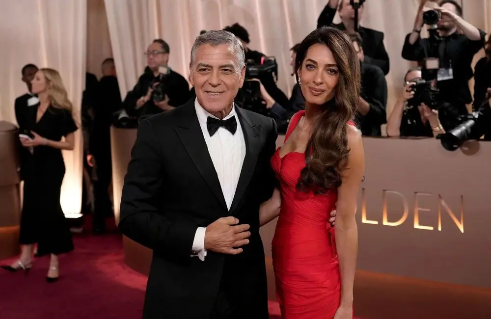 « Bonsoir mes amis » : George Clooney ouvre son discours aux Golden Globes en français