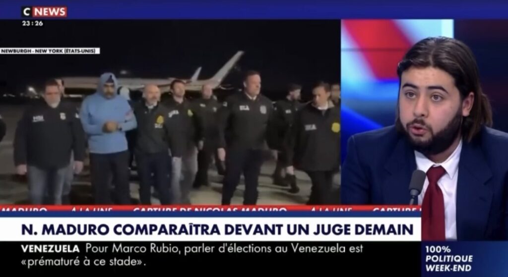 Arrestation de Maduro : la doctrine Trump expliquée par Radouan Kourak sur CNews