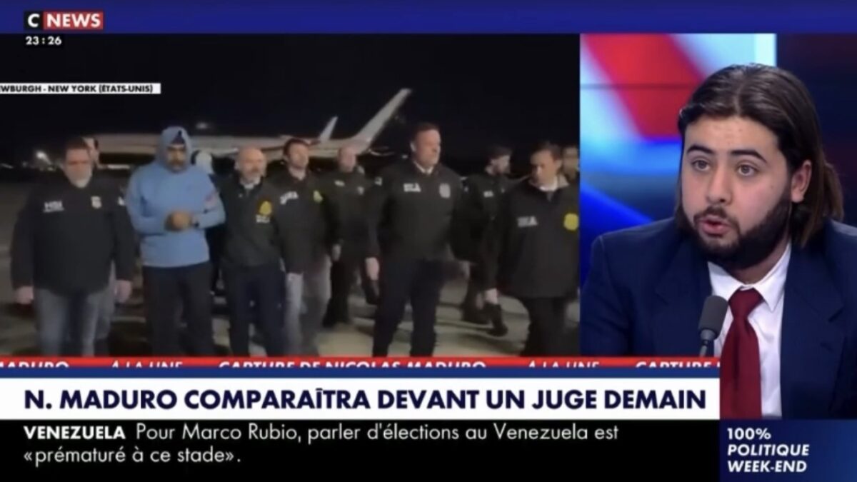 Arrestation de Maduro : la doctrine Trump expliquée par Radouan Kourak sur CNews